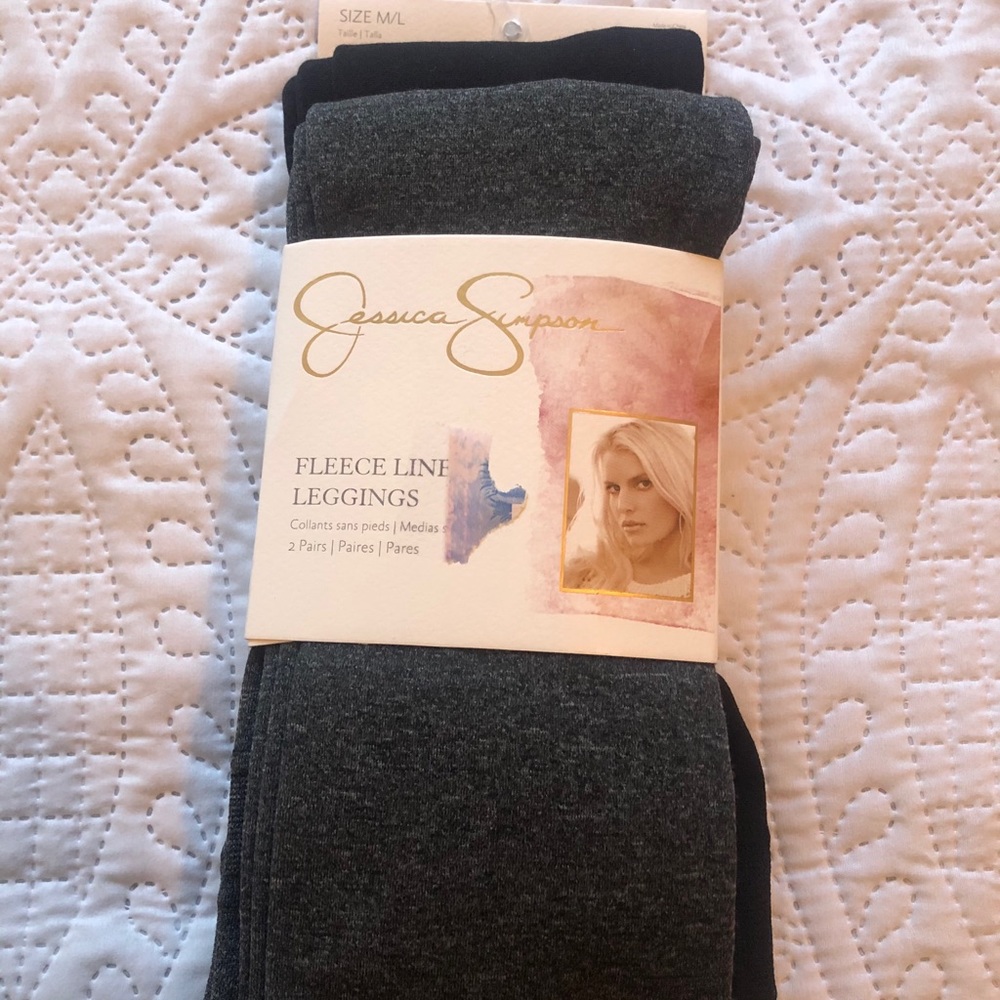 Jessica Simpson fleece lined leggings
